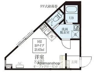 レピュア豊島園レジデンス【3階】の間取り