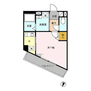 メゾンまちだ【3階】の間取り