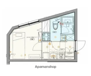 CROSTONE大山【2階】の間取り