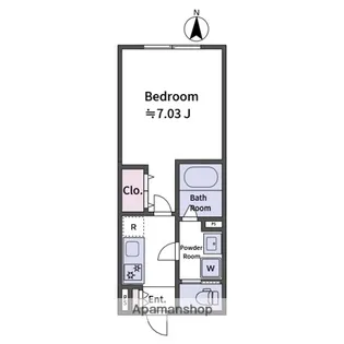 ALATO OYAMAⅡ【2階】の間取り