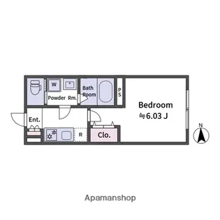 ALATO OYAMAⅡ【2階】の間取り
