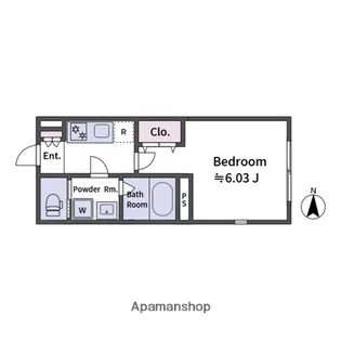 ALATO OYAMAⅡ【3階】の間取り