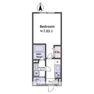 ALATO OYAMAⅡ【1階】の間取り