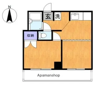 スクエア21【6階】の間取り
