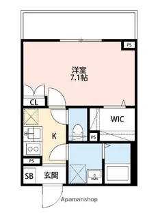 ANGE FLEUR【2階】の間取り