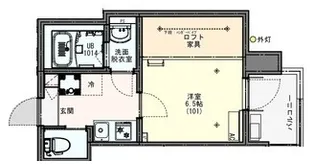 KLEIS新高島平【1階】の間取り