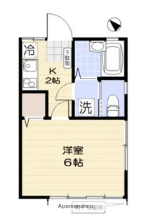 フレスコ志茂駅前【1階】の間取り