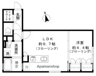 ラプレ本駒込【2階】の間取り