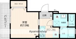 リオ ノンブレ【1階】の間取り