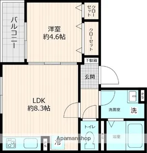 リオ ノンブレ【2階】の間取り