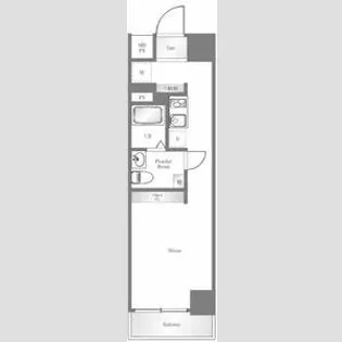 藤和シティスクエア練馬【12階】の間取り