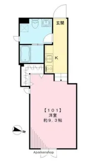 LAPIS COURT YOTSUYA【1階】の間取り