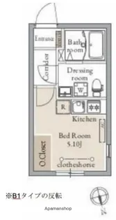 LIVEFLAT千駄木【2階】の間取り