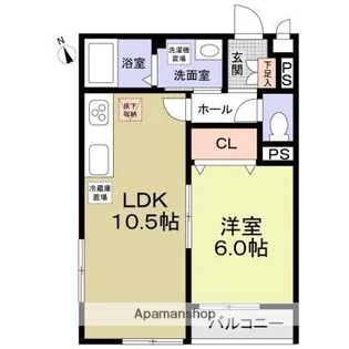 フォレストメゾン荻窪【1階】の間取り