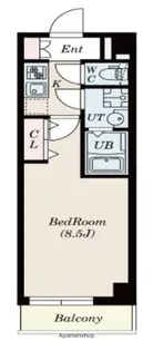 GRAN PASEO 神楽坂【1階】の間取り