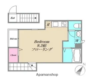 S−FLAT SUGINAMI【2階】の間取り