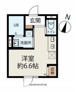 CLS板橋蓮根【2階】の間取り
