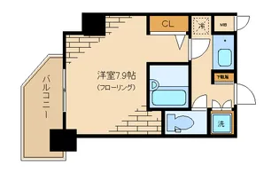 東京都新宿区西早稲田1丁目【マンション】の間取り