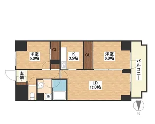 レジディア目白【8階】の間取り