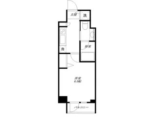 エミリブ池袋【2階】の間取り