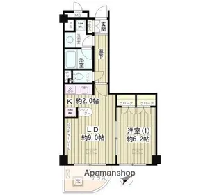 LAPYUTA【10階】の間取り