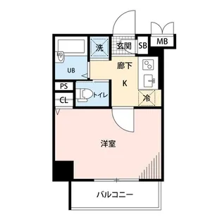 アプレシティ両国【7階】の間取り