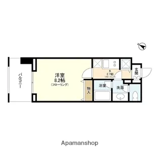 プロスペクト東雲橋【9階】の間取り