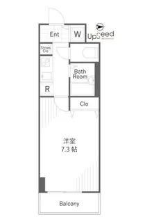 ガラ・ステージ森下【5階】の間取り
