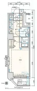 バージュアル新御徒町【4階】の間取り