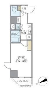 KDXレジデンス文京湯島【3階】の間取り