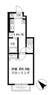白山ヒルズ【1階】の間取り