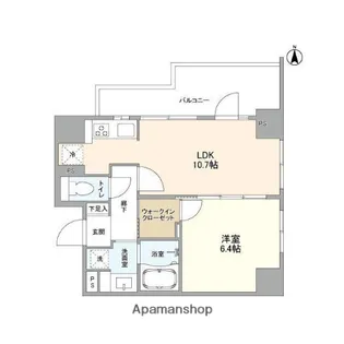 アリュージュ両国【12階】の間取り