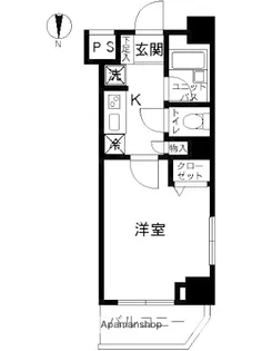 東京都墨田区緑4丁目【マンション】の間取り