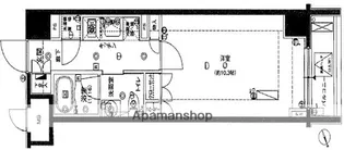 フィース水天宮前【4階】の間取り
