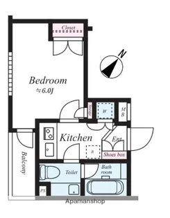 AXAS豊洲アジールコート【5階】の間取り