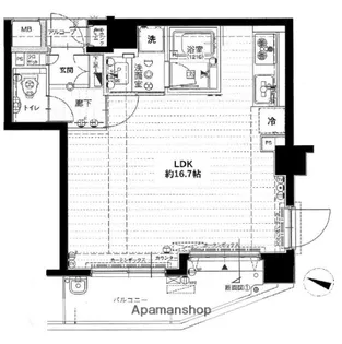 ロータリーパレス文京春日【2階】の間取り