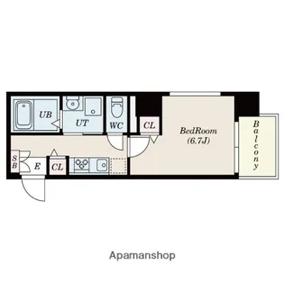 彰文居FRECOA向丘【9階】の間取り