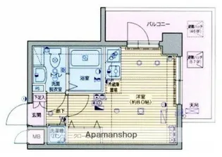 ガーラ本郷三丁目【7階】の間取り