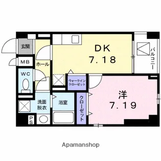シャインツリー両国【5階】の間取り