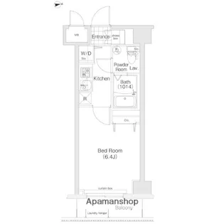 コンフォリア木場公園【502号室】の間取り