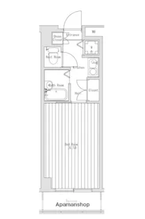 アミスタ小石川【3階】の間取り