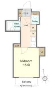 プレール・ドゥーク木場親水公園【3階】の間取り