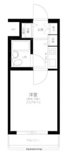 ウィン浅草【10階】の間取り