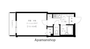 カーサ凛【2階】の間取り
