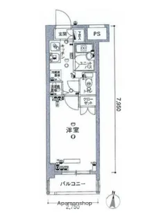 スカイコート文京白山第3【1階】の間取り