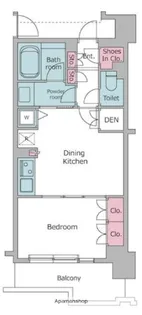 レジディア御茶ノ水【8階】の間取り