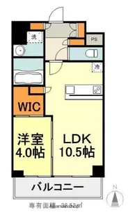 プロスペクト恩賜公園【4階】の間取り