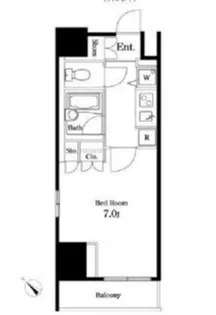 KDX文京千石レジデンス【3階】の間取り