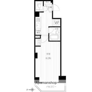 スペーシア飯田橋Ⅱ【1階】の間取り