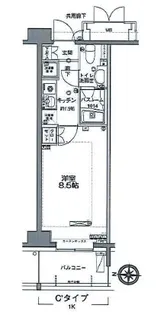 MFPRコート木場公園【12階】の間取り